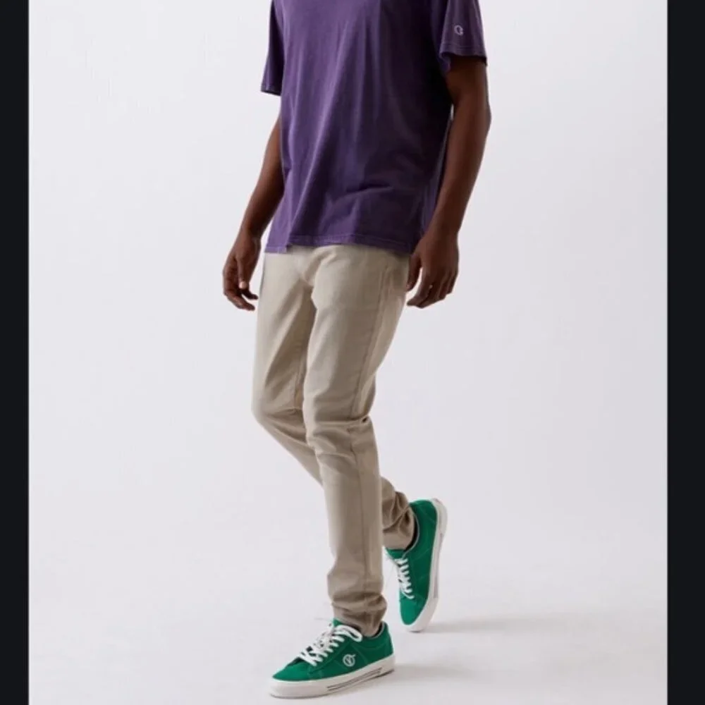 PacSun Stacked‎ Skinny Tan Jeans